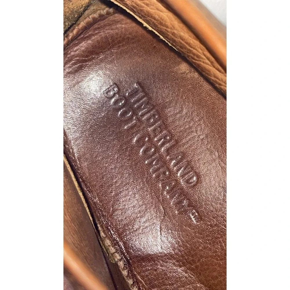 Timberland Boot Co. Wodehouse 75509 Brown Leather Chukka Ankle Boots Men's 13 M